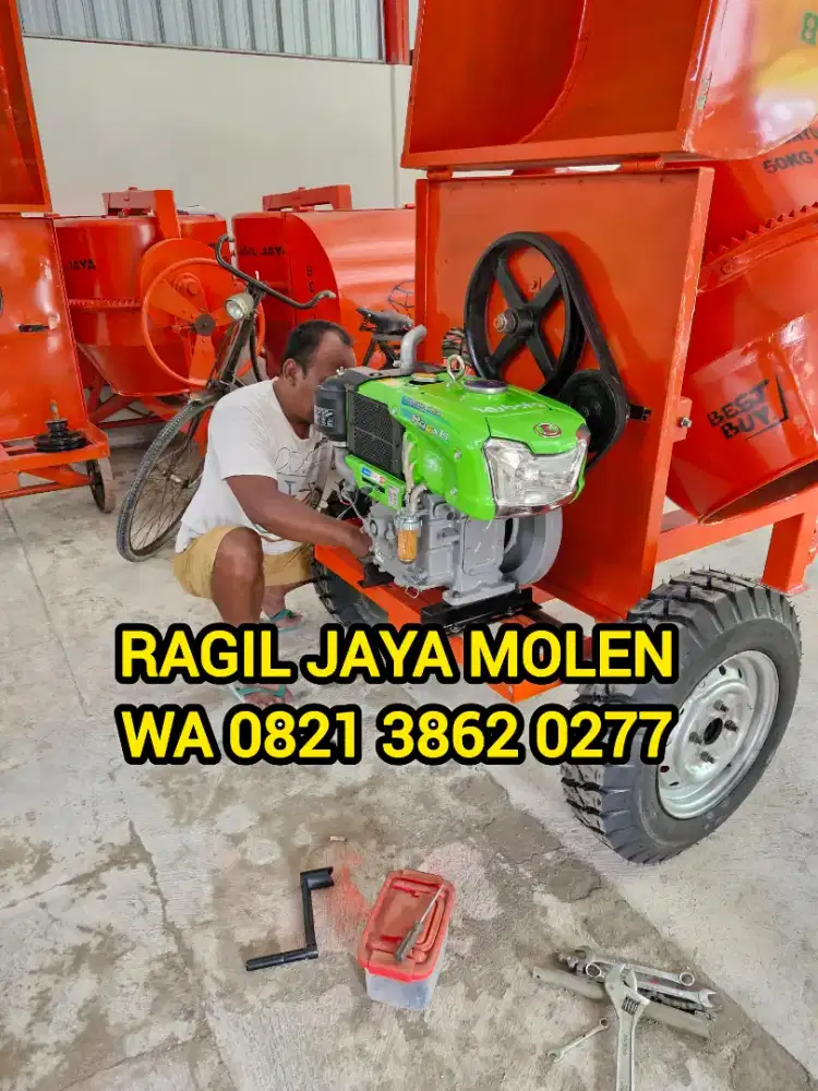Mesin cor molen beton Ragil Jaya Molen Cor Beton Semen