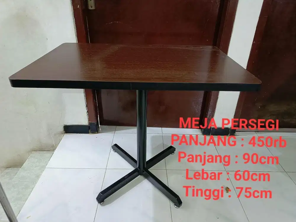 Meja Makan/Meja Kafe/Meja Depot/ Meja Kerja