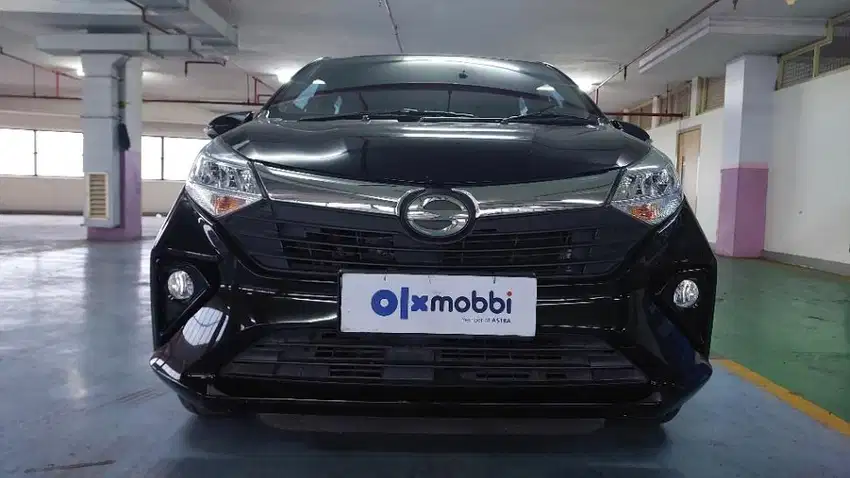 Like New  TDP 6,JT Daihatsu Sigra 1.2 R Bensin-MT Hitam 2021