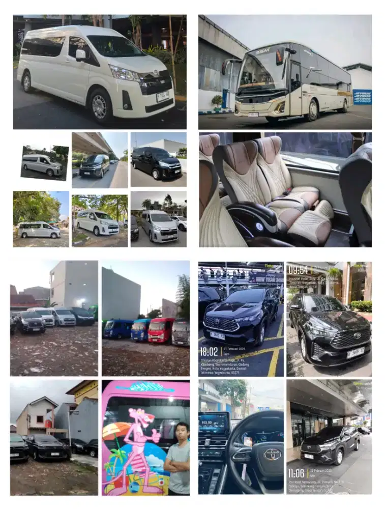 Sewa Hiace Elf Innova Avanza zenix Semarang