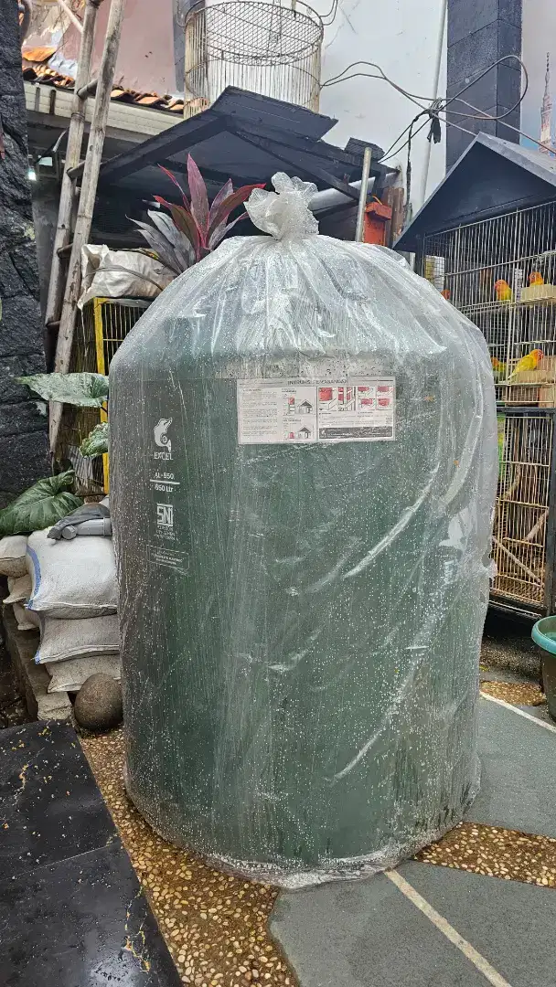 Toren excel 550 liter model baru warna baru