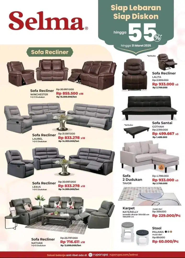 PROMO SOFA BANTING HARGA MURAHH