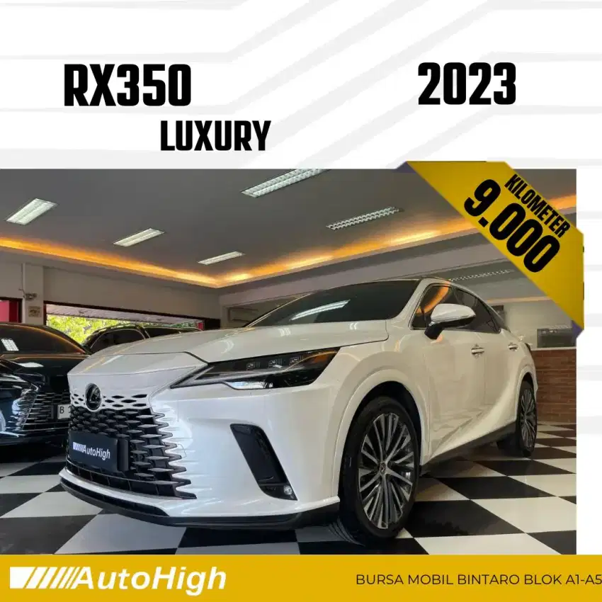 DP10% [Km9.000] RX350 Luxury 2023 White Reg 2024 #RX350h #AUTOHIGH