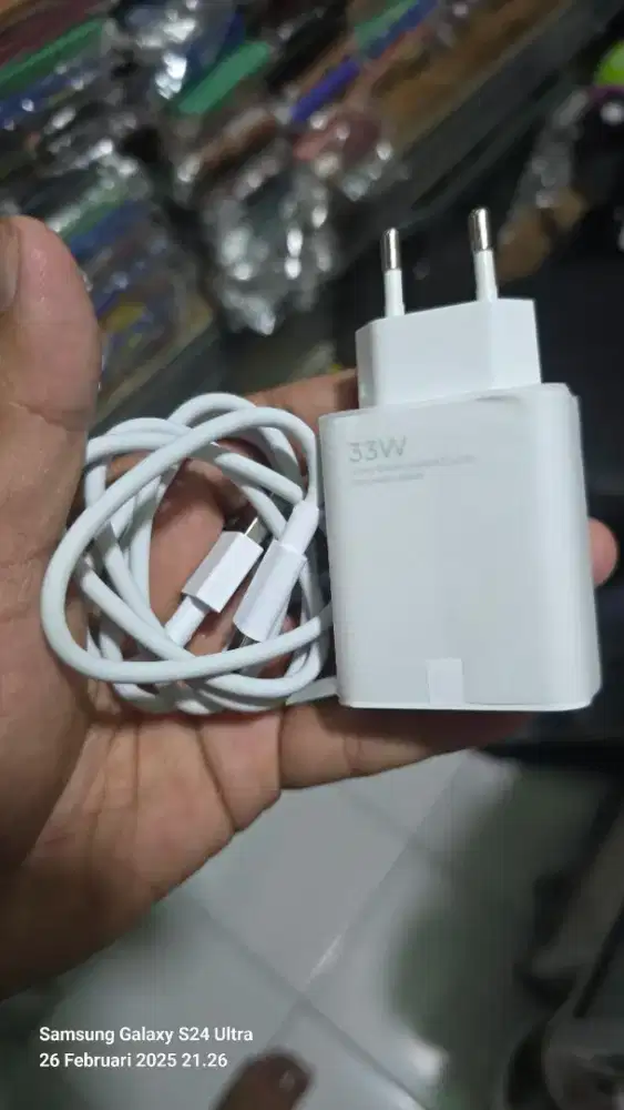 Charger ori 100% 33watt turbo keluar