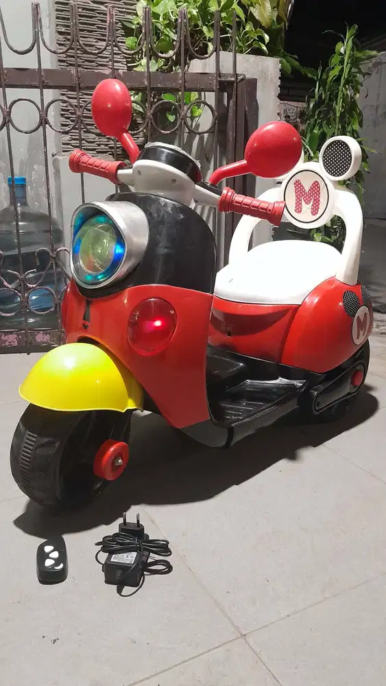 Motor Aki Anak Bisa Remot Seken Normal