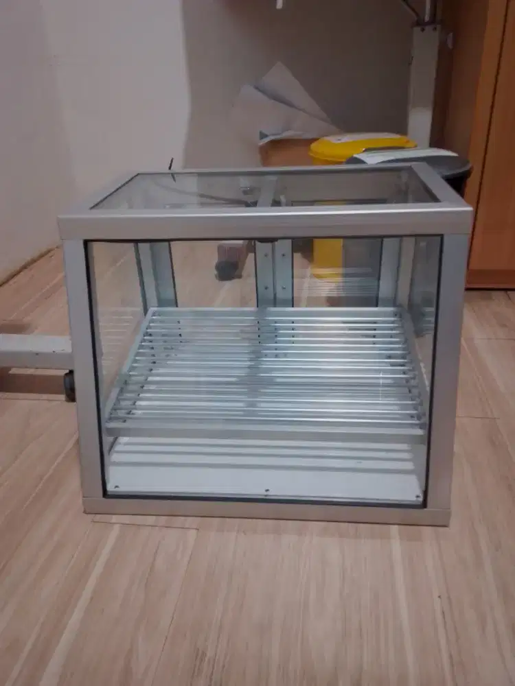 Etalase ayam goreng pemanas ayam goreng