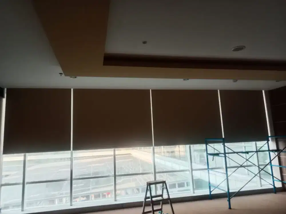 Tirai indoor/ gorden simpel / roller blinds