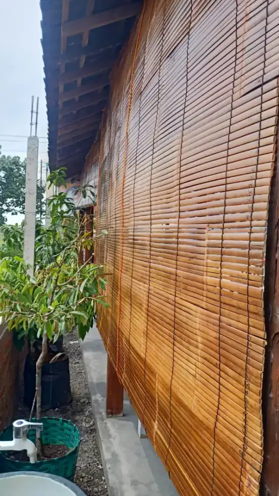 Kerey bambu,/tirai bambu