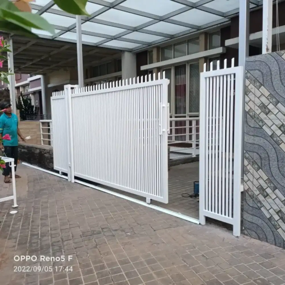 Pintu Pagar Minimalis Tampilan Eksotis