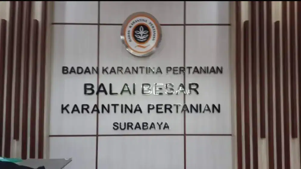 Huruf Galvanis/Stainless