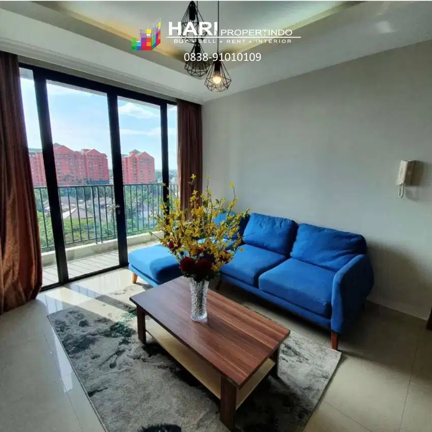 SEWA Apartemen Hamptons Park 3BR - Private Lift dekat MRT Busway