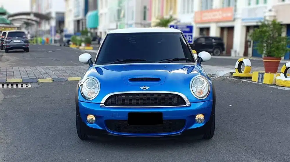 Mini Cooper Minicooper S 1.6L 3 Door AT Blue White Roof 2010 km22rb
