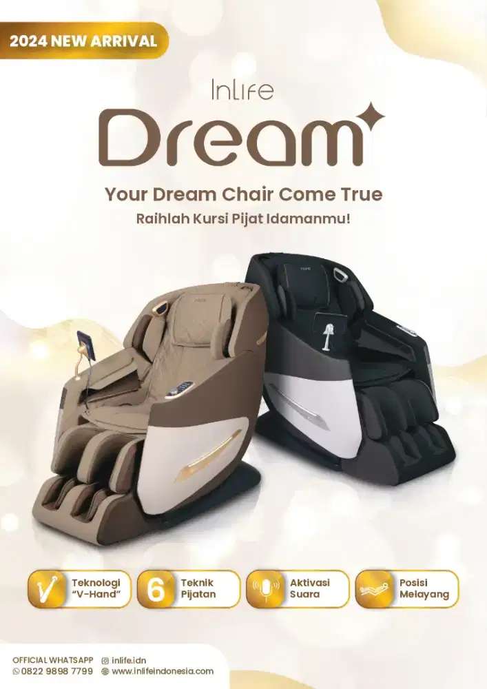 Kursi Pijat Relaksasi INLIFE DREAM (BY ADVANCE)