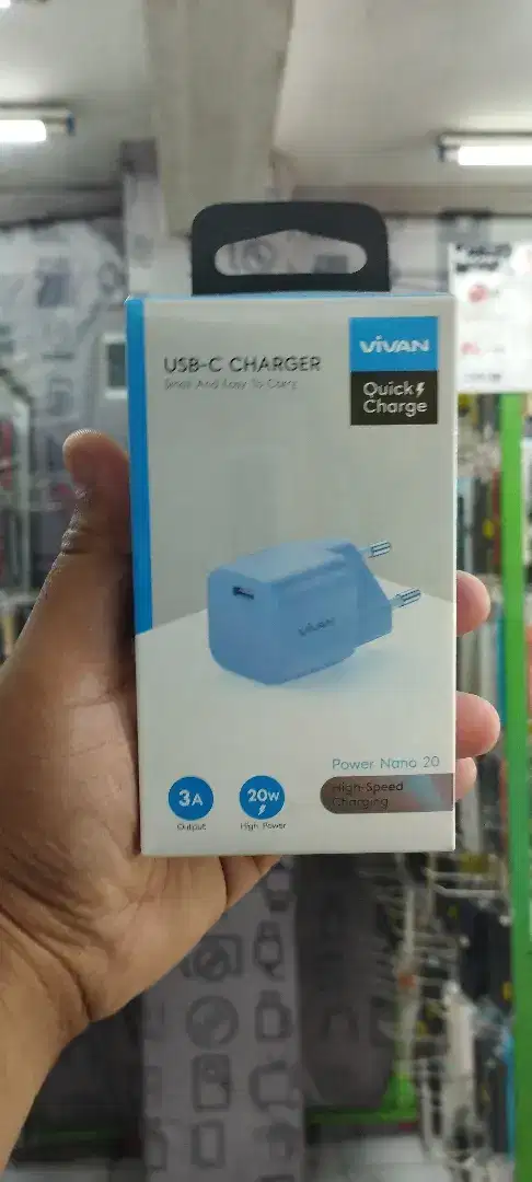Adapter Vivan Type C Power Nano 20