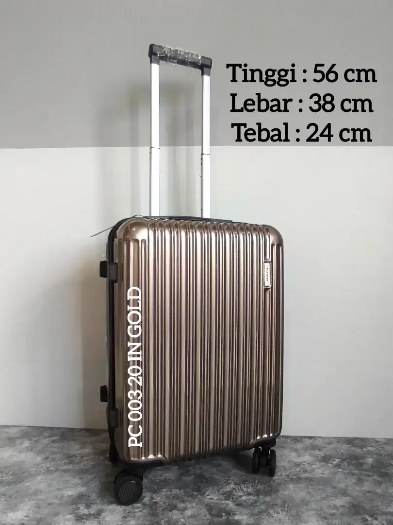 Koper PC, koper polo fiber, koper hardcase, koper anti pecah 20 in