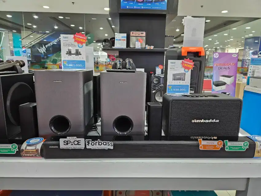 KREDIT AUDIO HOME SIMBADDA KARAOKE PROMO BEBAS 1X ANGSURAN