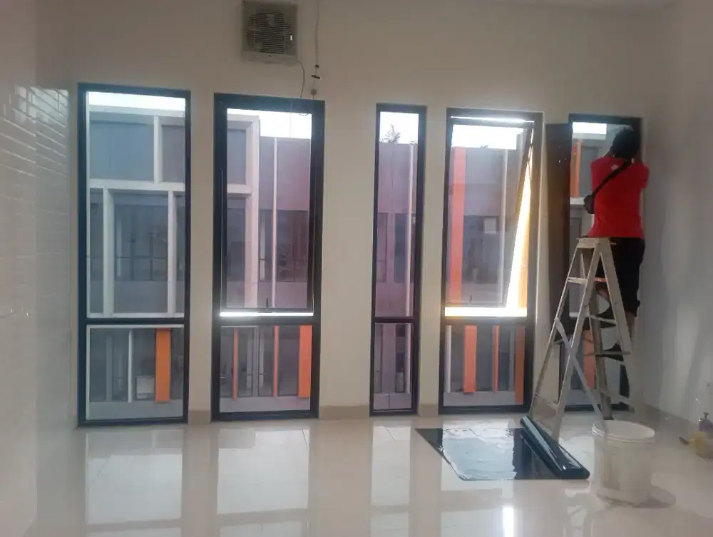 Kaca film gedung/stiker sandblast