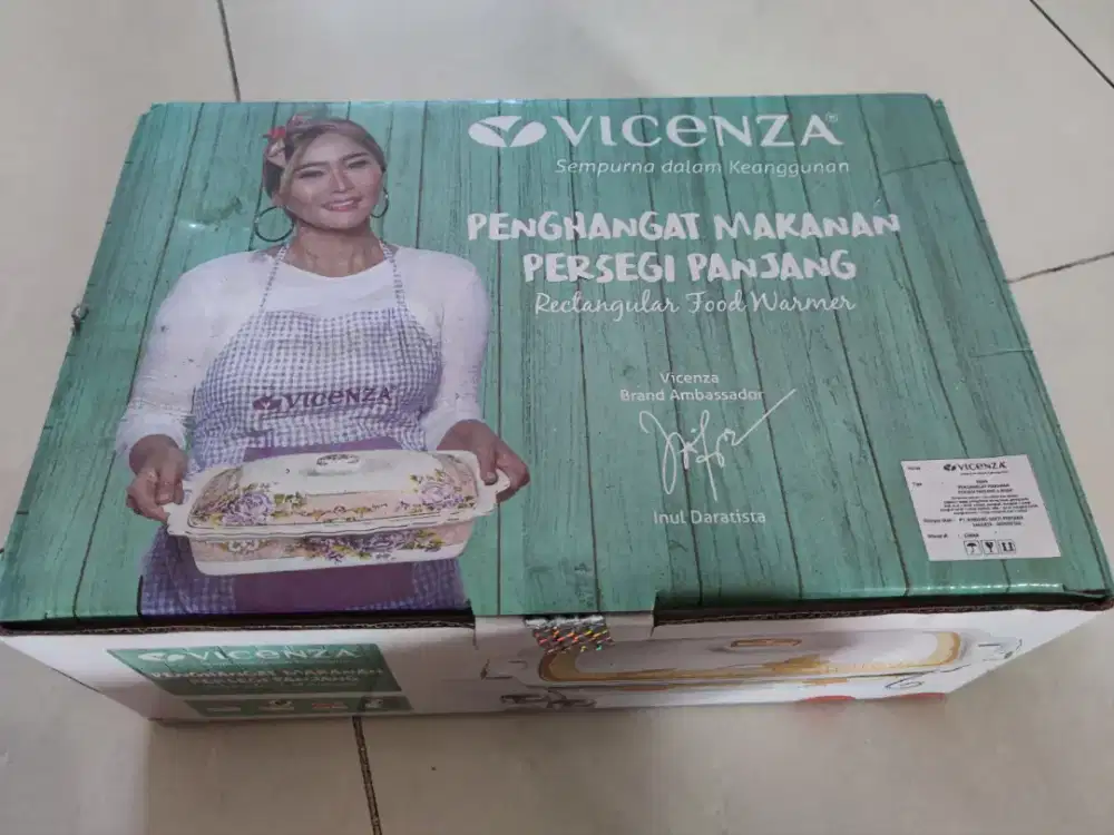 Penghangat makanan Vicenza