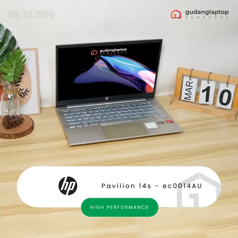 Hp Pavilion 14-R5-5500U/12gb/512gb/14 fhd ips/fp/bcklit kb/bodyslim