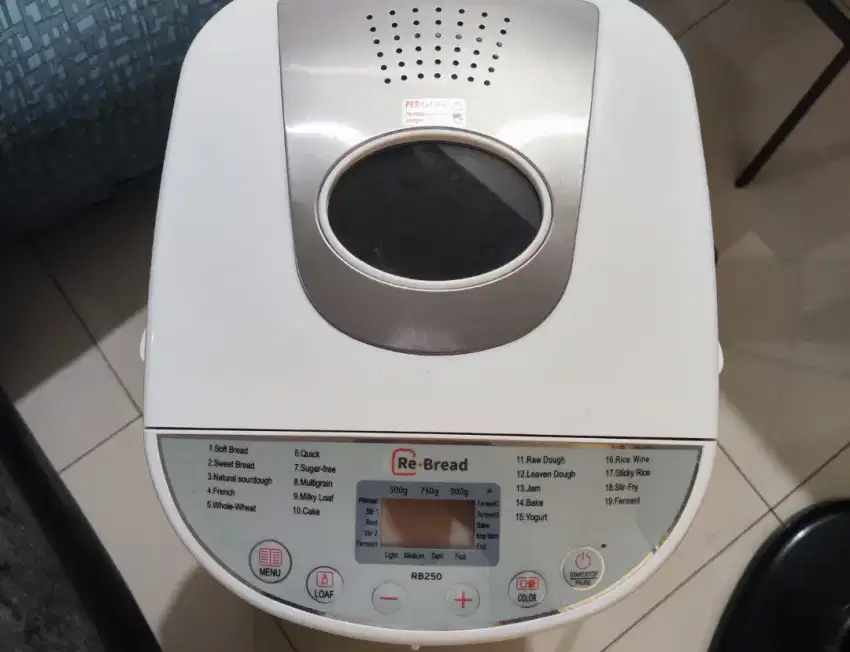Mesin Roti Bread Maker Re-Bread