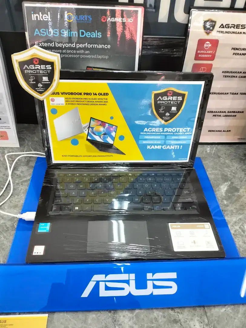 Bisa Cicilan Laptop ASUS Intel core 8/512GB bawa KTP aja