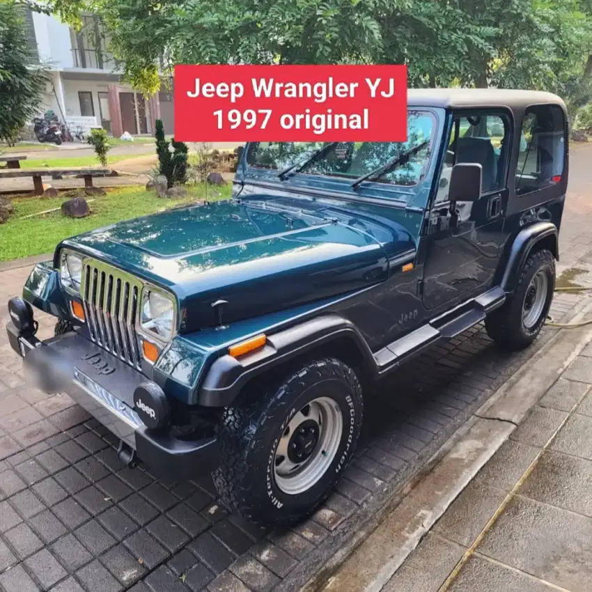 Jeep Wrangler YJ MT 97 full original sempurna