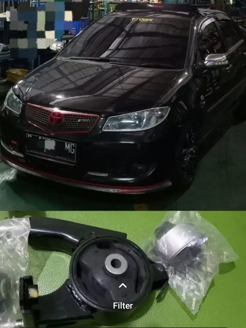 Transmisi mounting Dan bushing Arm vios ge 1