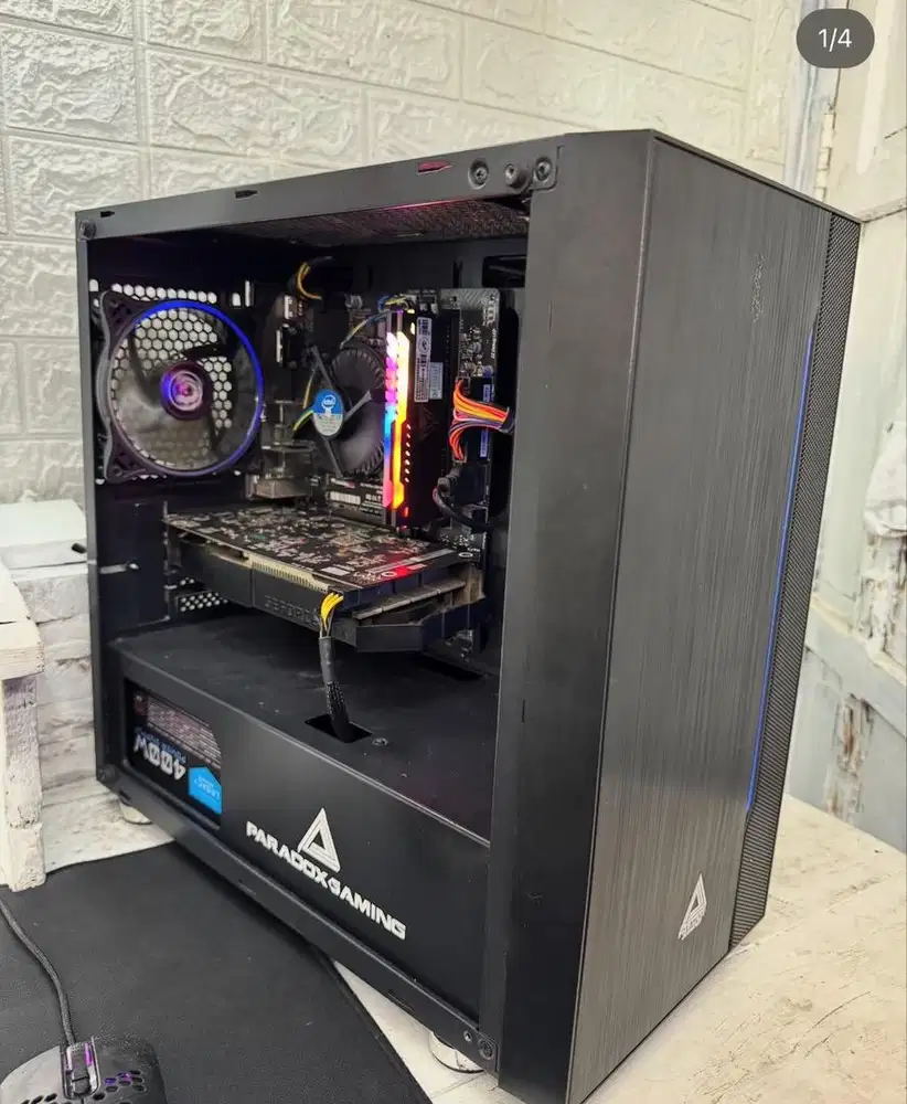 YUK PC MURAHNYA INTEL CORE I3 7100 RAM 8GB GTX 750 SSD 256GB