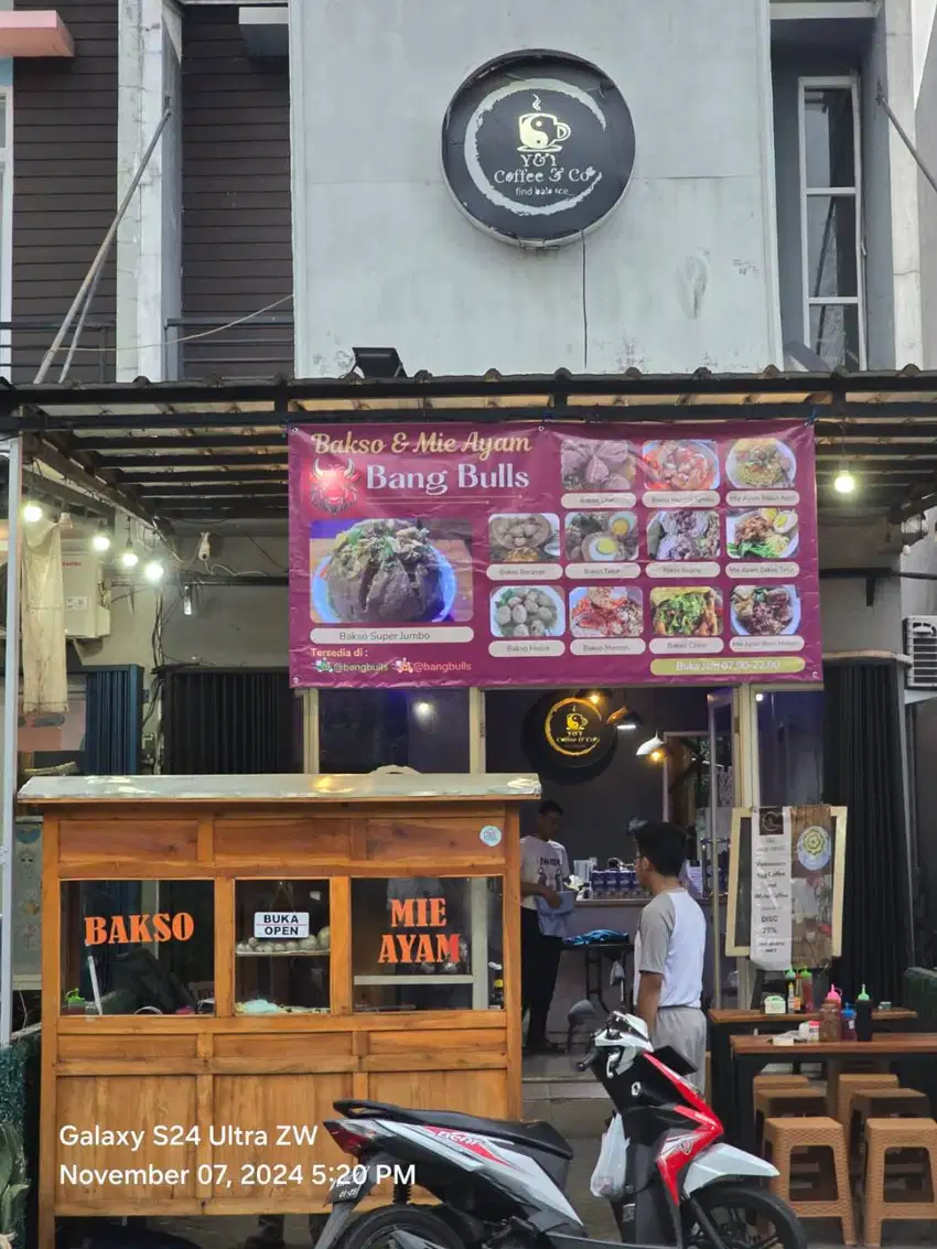 Oper Alih Bisnis Kopi & Resto Berikut Perlengkapannya
