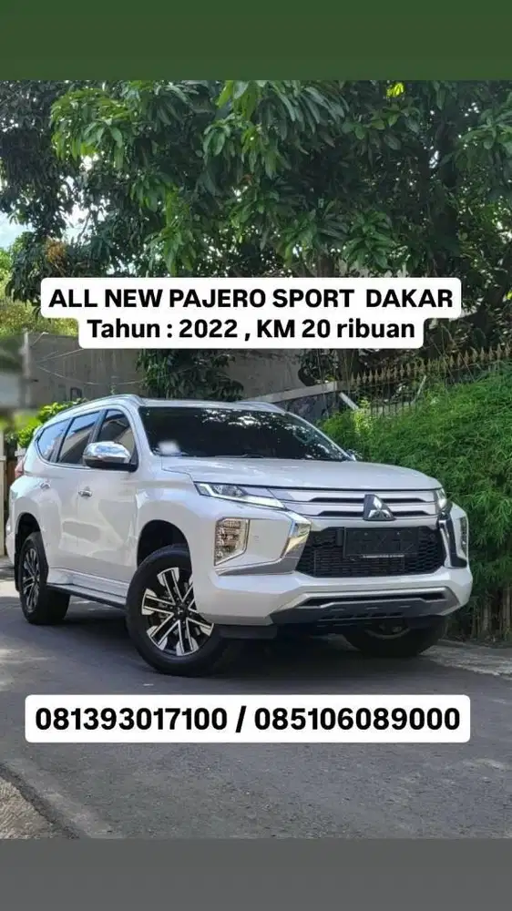 ALL NEW PAJERO SPORT  DAKAR 4x2
Tahun : 2022 akhir,km 20 ribuan