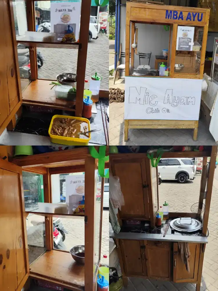 Gerobak Bakso, Mie Ayam, Dimsum