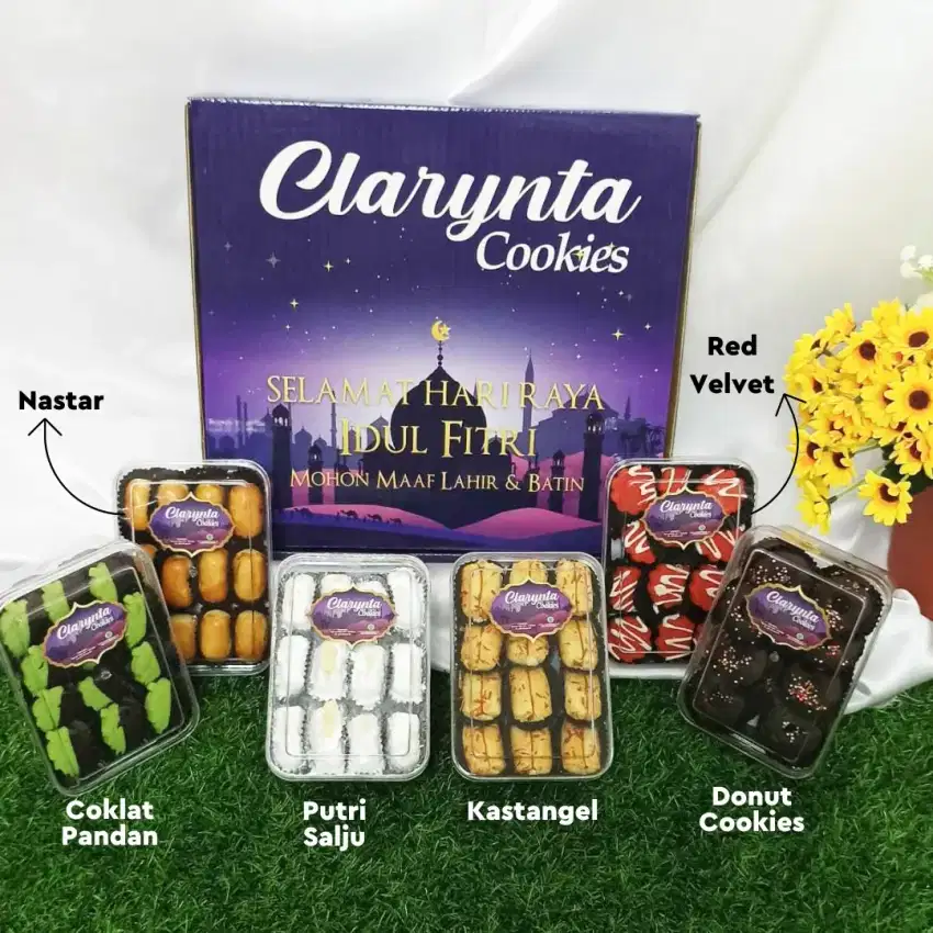 Paket kue lebaran clarynta