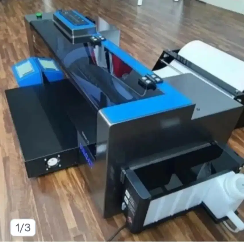 Print DTF 3 paket item brg= print+oven+drybox+tinta+petfilm+dll