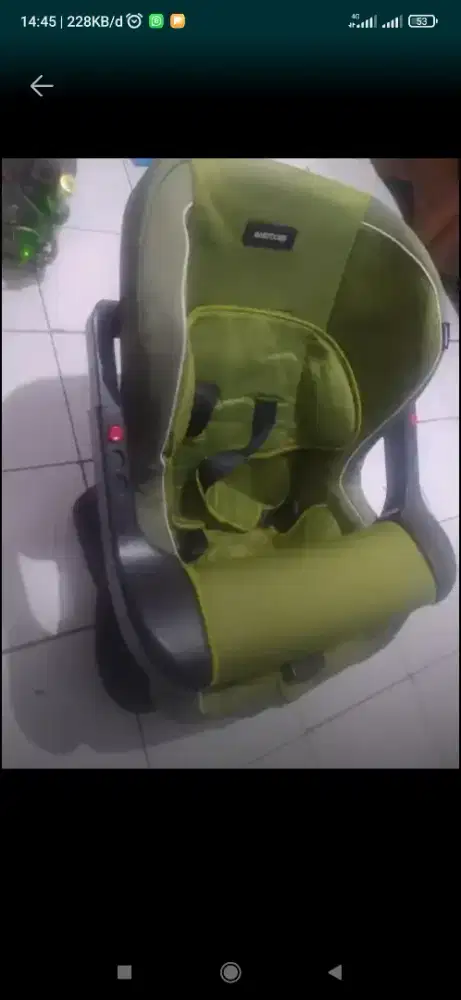 Carrier Car seat Babydoes 8701