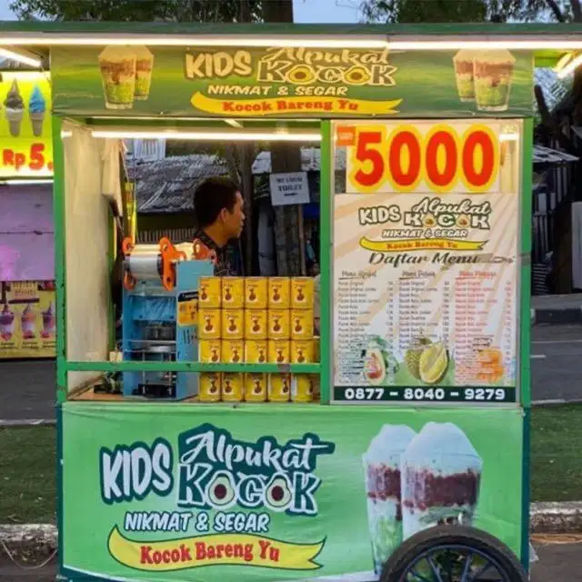 Jaga stand minuman