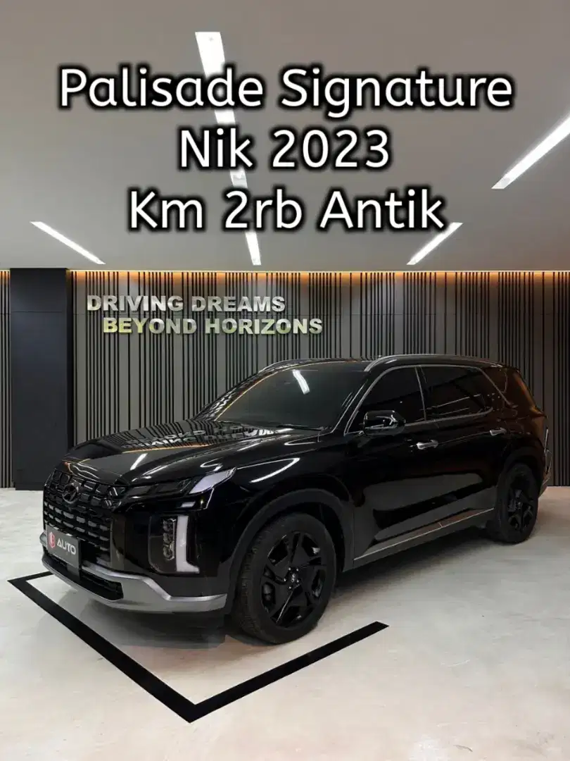 Hyundai Palisade 2.2D Signature 2024 Hitam Facelift Nik 2023