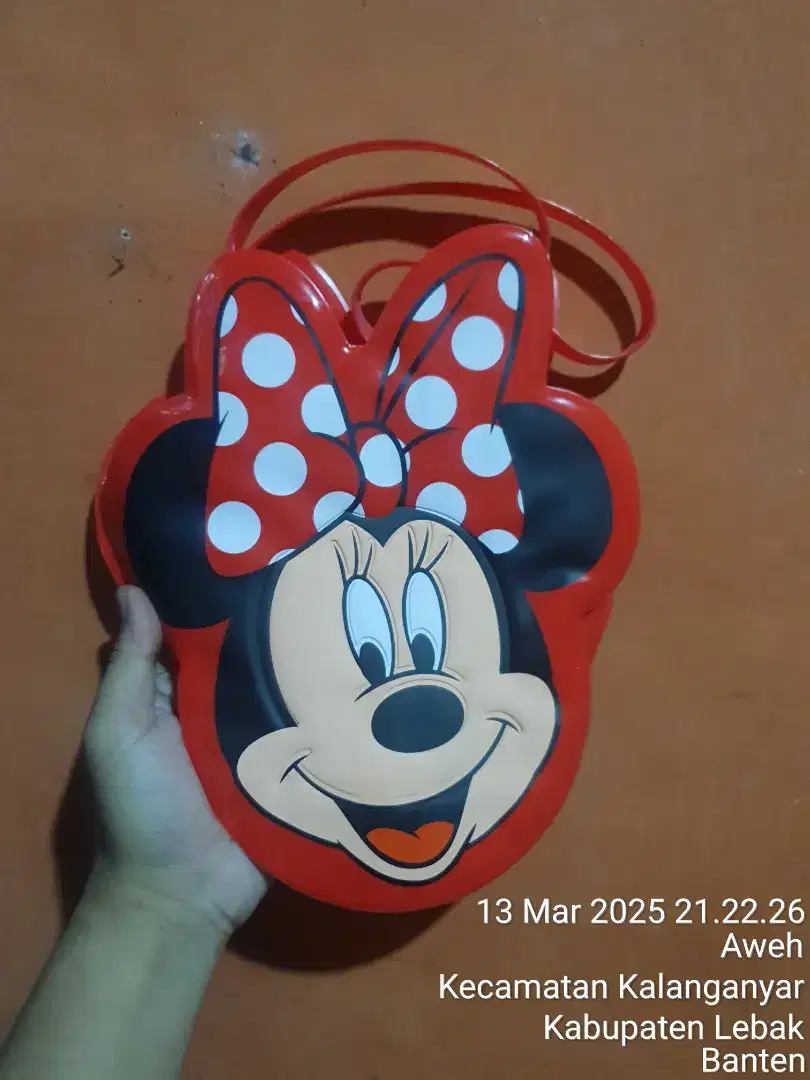ORIGINAL Disney 5and Hongkong TAS Mini Mouse Paket 5 Pcs