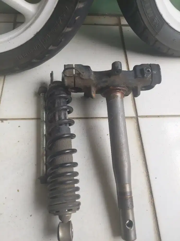 Segi tiga honda scoopy karbu