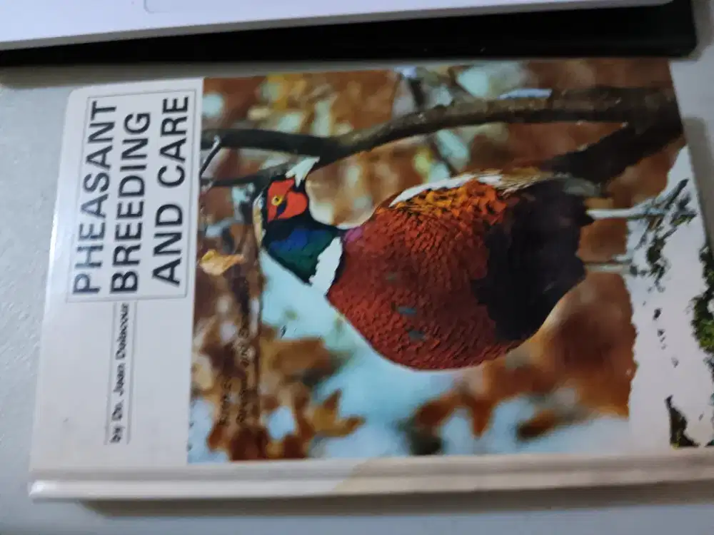 Buku merawat burung pegar