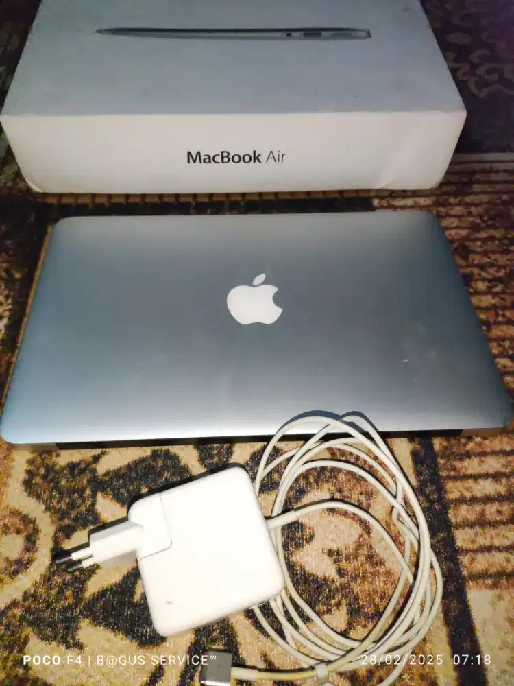LAPTOP APPEL MACBOOK AIR 13 SSD 128GB