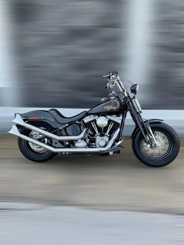 Softail springer crossbones harley davidson crosbones softail springer
