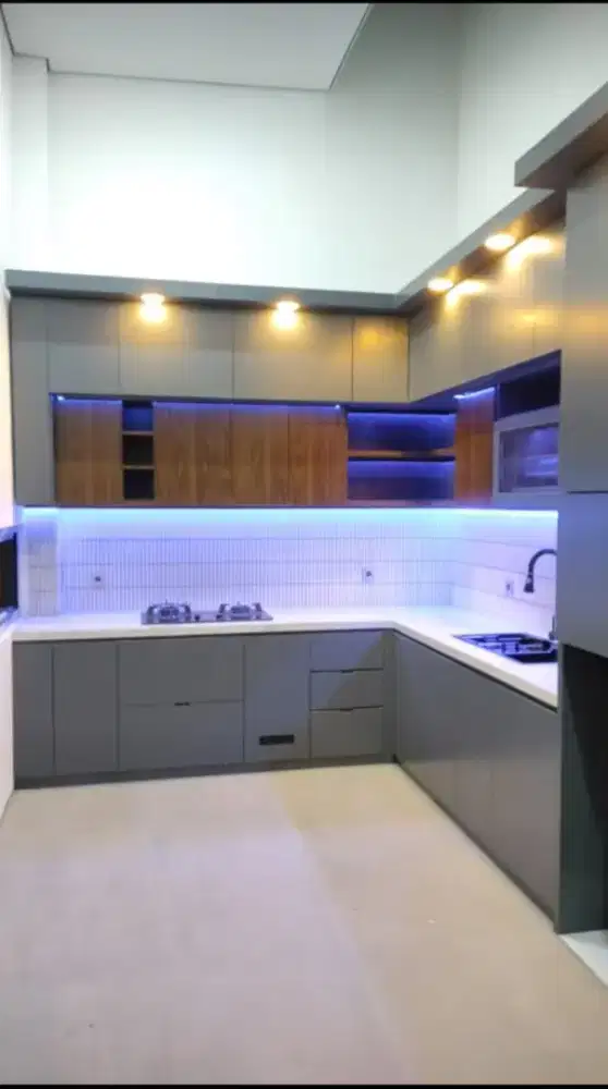 Menjual kusen alumunium, kitchen set