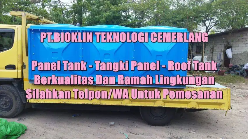 Tangki Air Kotak /Toren Air /Tangki Rooftank Kotak / Tangki Panel /Tan