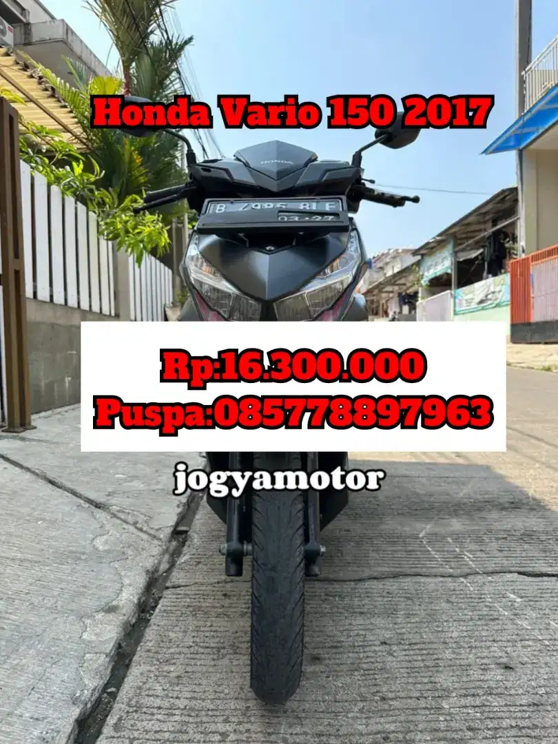 Honda Vario 150 2017 cash credit