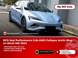 [ LOW KM 1RB ] BYD Seal Performance 3.8s AWD Fullspec Blue 2024/2025