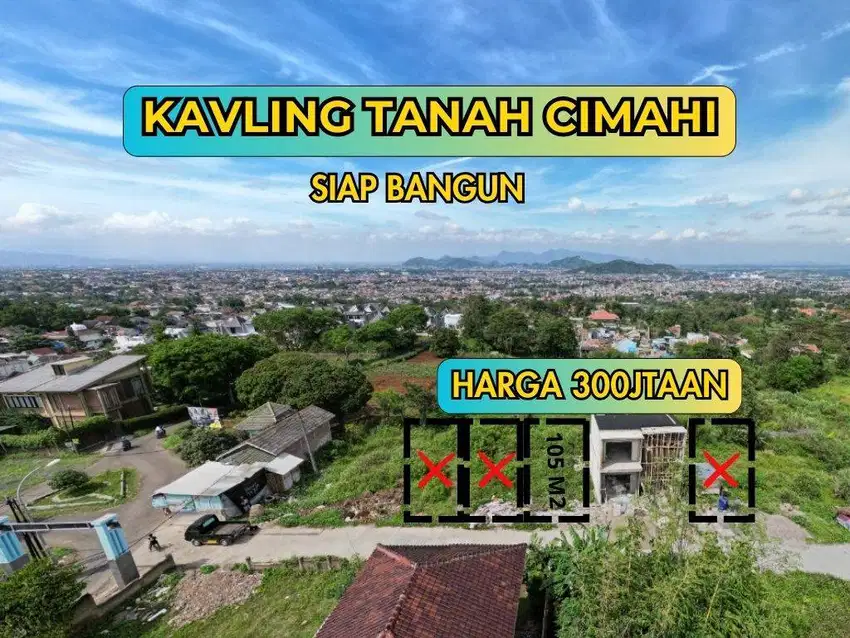 TANAH CIMAHI CIPAGERAN SIAP BANGUN