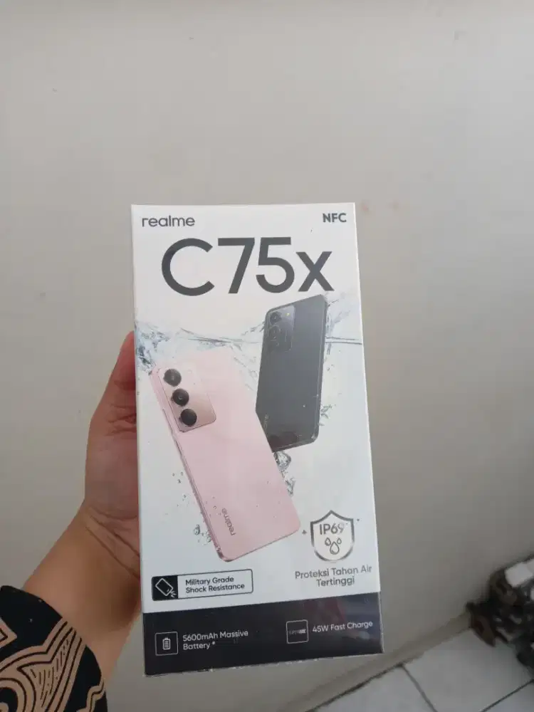 REALME C75X HP TAHAN BANTING