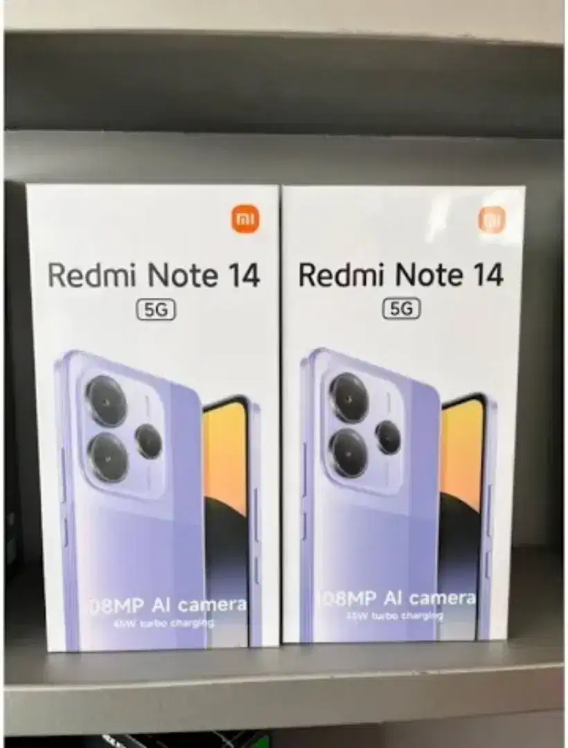 Xiaomi redmi note 14 5G 8/256 resmi