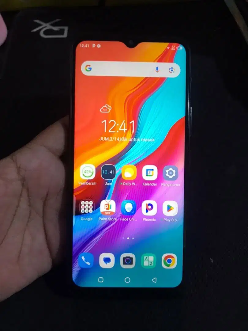 Infinix HOT 8 4/64 bekas layak pakai