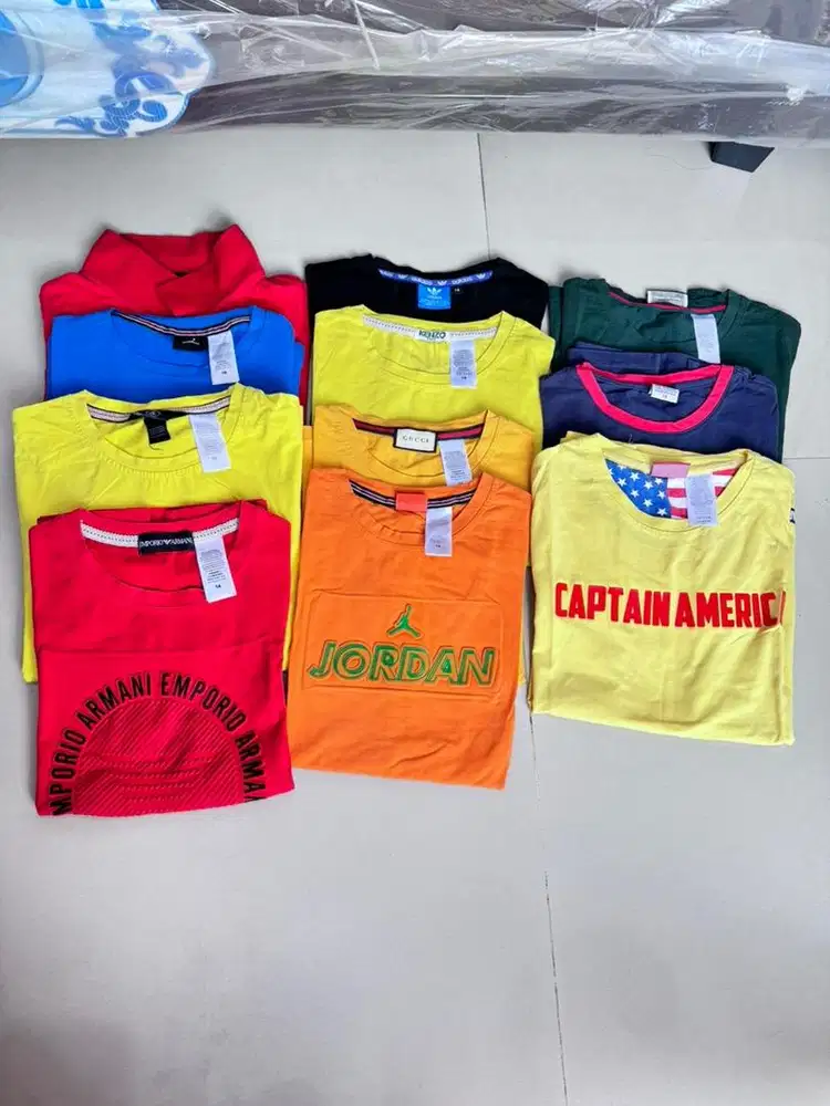 Baju kaos seken anak laki laki masih bagus semua